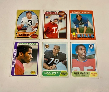 Vintage Football Card Lot