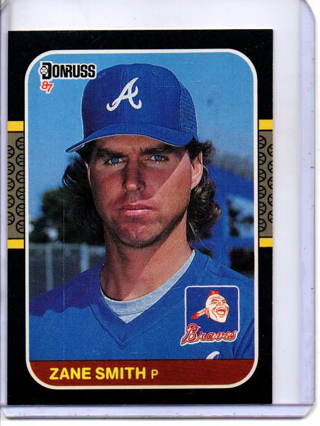 Zane Smith 1987 Donruss Atlanta Braves
