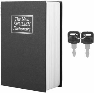 Dictionary Diversion Book Safe with Key Lock