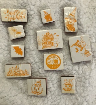 11 Halloween Stamps