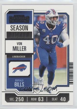 2023 Panini Contenders - [Base] - Retail #13 - Season Ticket - Von Miller