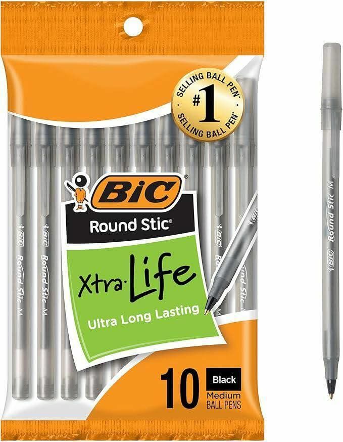 FREE: ✨️ BIC PENS ( PACK OF 10 ) ❤️