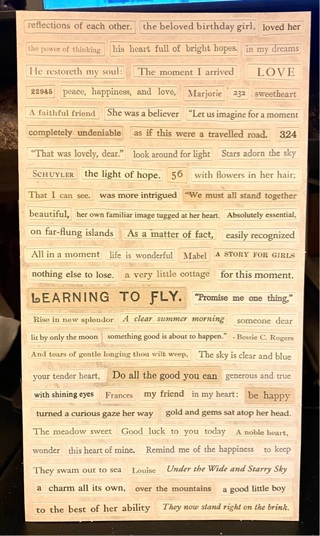 Tim Holtz idea-ology Peel and Stick Sayings