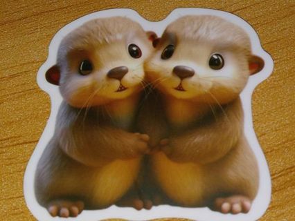 Cute one new nice vinyl sticker no refunds regular mail Very nice win 2 or more get bonus