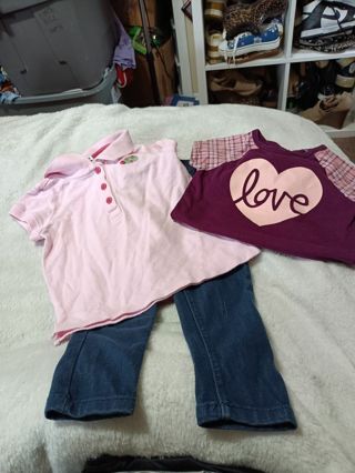 Baby girls size 18m lot