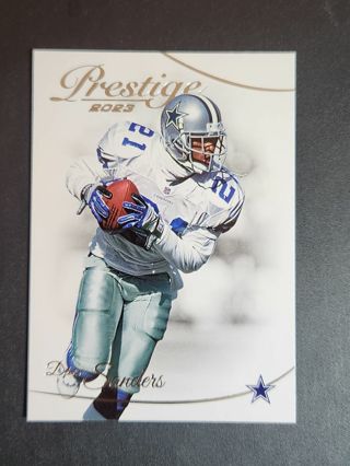 Dallas Cowboys Deion Sanders Football Card