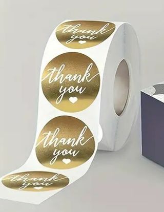 ↗️⭕SPECIAL⭕(50) 1.5" THANK YOU STICKERS!!⭕
