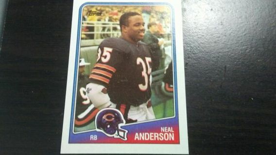 1990 TOPPS NEAL ANDERSON CHICAGO BEARS FOOTBALL CARD# 71