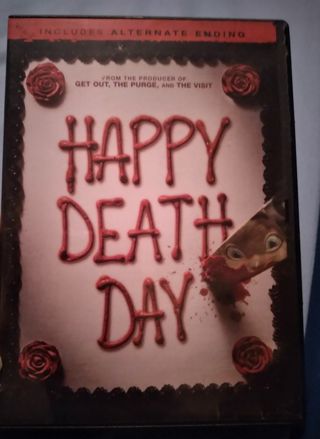 HAPPY DEATH DAY HD DVD (HORROR MOVIE) Gently Used in Great Condition.