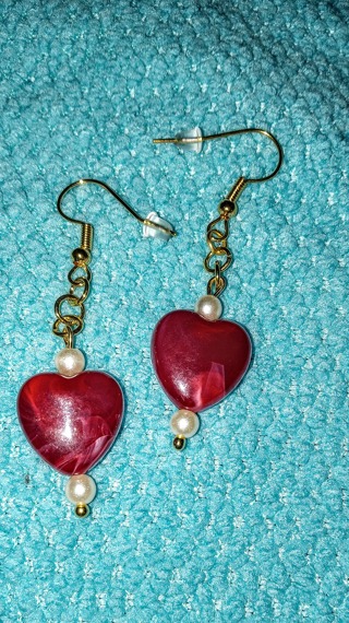 Heart earrings