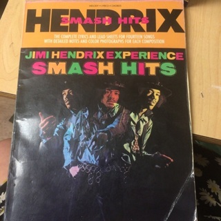 Jimmy Hendrix music book