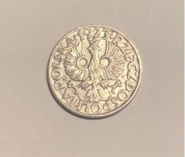 1923 Polish 20 Groszy Coin