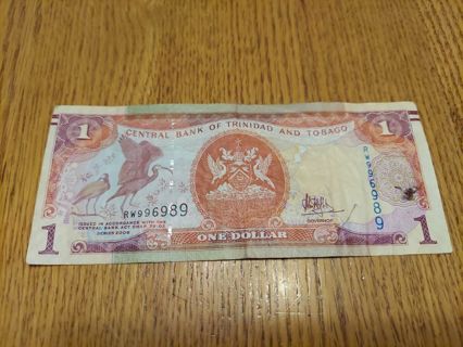 Trinidad And Tobago 1 Dollar Note