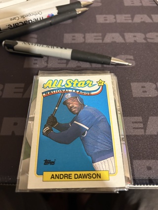 1989 topps all star andre dawson