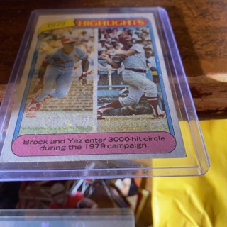 1980 topps 1979 highlights baseball card 