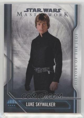 2018 Topps Star Wars Masterwork - History of the Jedi #HJ-9 - Luke Skywalker