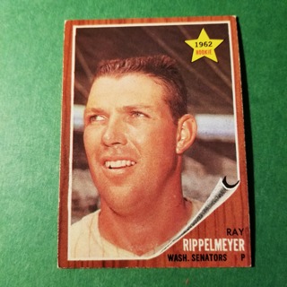 1962 - TOPPS NRMT+ BASEBALL CARD NO. 271 - RAY RIPPELMEYER ROOKIE - SENATORS