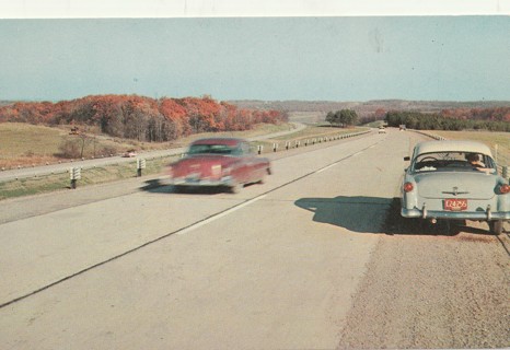 Vintage Unused Postcard: n: Ohio Turnpike