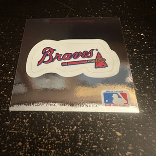 Atlanta braves sticker 