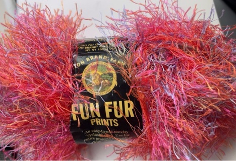 Fun fur prints (yarn) BRAND NEW