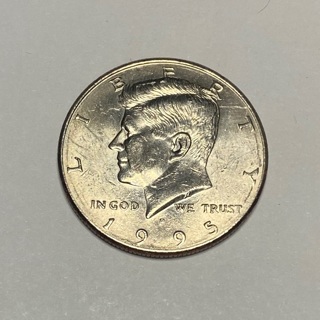 1995 Half Dollar 50c Coin!