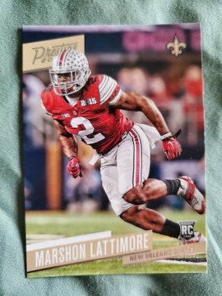 2017 Panini Prestige Rookie Marshon Lattimore