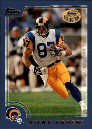 Tradingcard - NFL - 2000 Topps - Topps Collection #151 - Ricky Proehl - St. Louis Rams