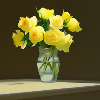 Listia Digital Collectible: Yellow Roses