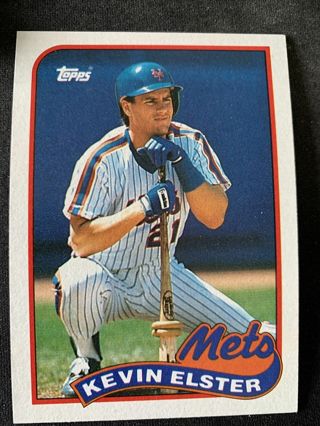 Kevin Elster 1989 Topps New York Mets