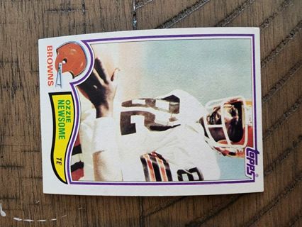 82 Topps Ozzie Newsome #67