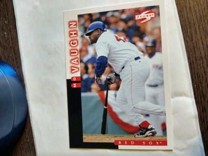 Mo Vaughn Red Sox Score 1998