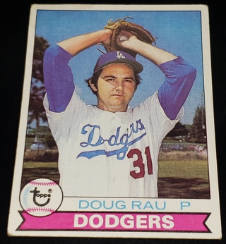1979 ⚾ Topps Doug Rau # 347 ⚾ Los Angeles Dodgers