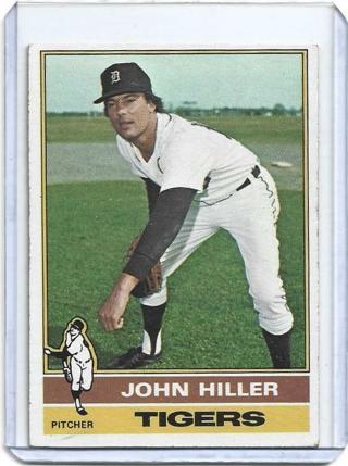 1976 TOPPS JOHN HILLER CARD