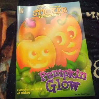 #2-Pumpkin Glow-Glow In the Dark Coloring Book