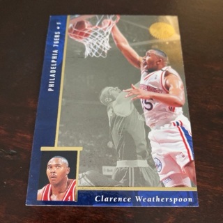 1995-96 SP Championship Series - [Base] #81 Clarence Weatherspoon