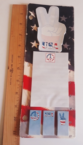 USA/Peace Themed notes for School Binders