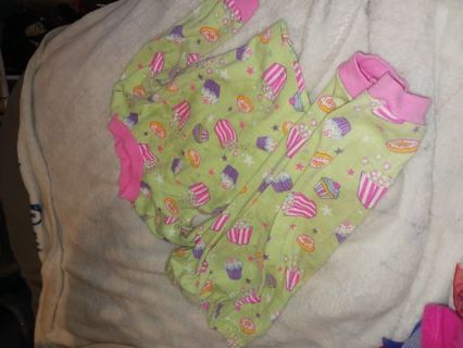 Baby girl pj set size 12m