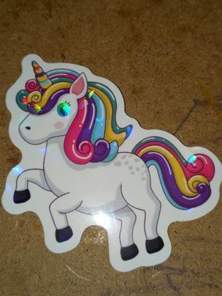 Unicorn Beautiful new nice vinyl lab top sticker no refunds regular mail high quality!