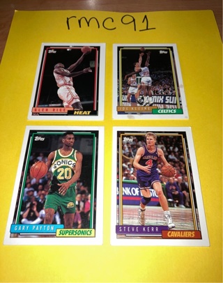 4 Basketball Trading Cards