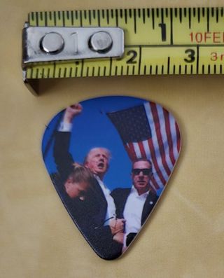 One Trump Fight Guitar Pick