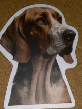 Dog Cute new one big vinyl laptop sticker no refunds regular mail very nice