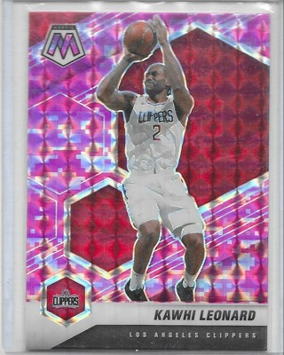 Kawhi Leonard 2020-21 Mosaic Mosaic Camo Pink #144