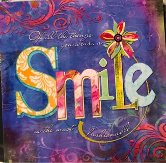 Smile - 3 x 3” MAGNET - GIN ONLY