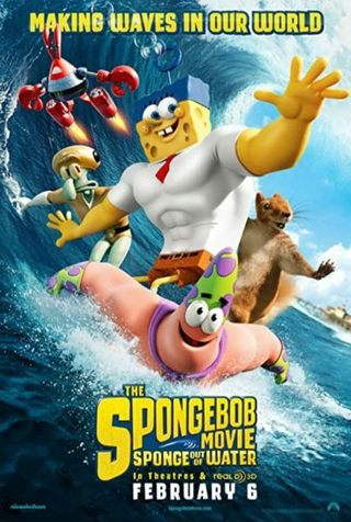 "Sponge Bob The Movie Sponge Out Of Water" HD "Vudu or Movies Anywhere" Digital Code