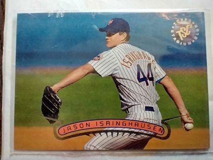 Jason Isringhausen Rookie Card Mets 1996