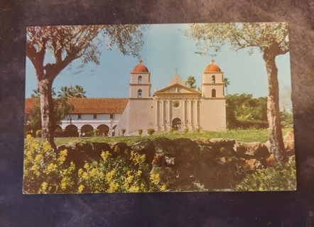 Old Mission Postcard. Used