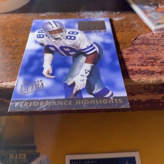 1992 fleer ultra performance highlights Michael Irvin football card 