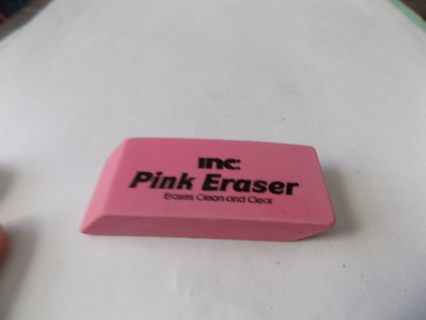 Pink eraser New 2 inch