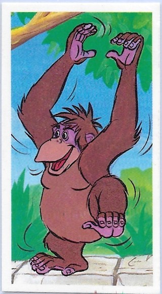 1989 Brooke Bond Magical World of Disney #21 King Louie