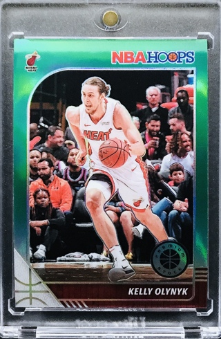 Kelly Olynyk - 2019-20 Hoops Premium Stock Prizms Green #97 - Miami Heat [AA079]